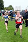 Womens under-17s, Sunderland Harriers Open Cross Counry, Farringdon Park, Sunderland. Photo: David T. Hewitson/Sports for All Pics